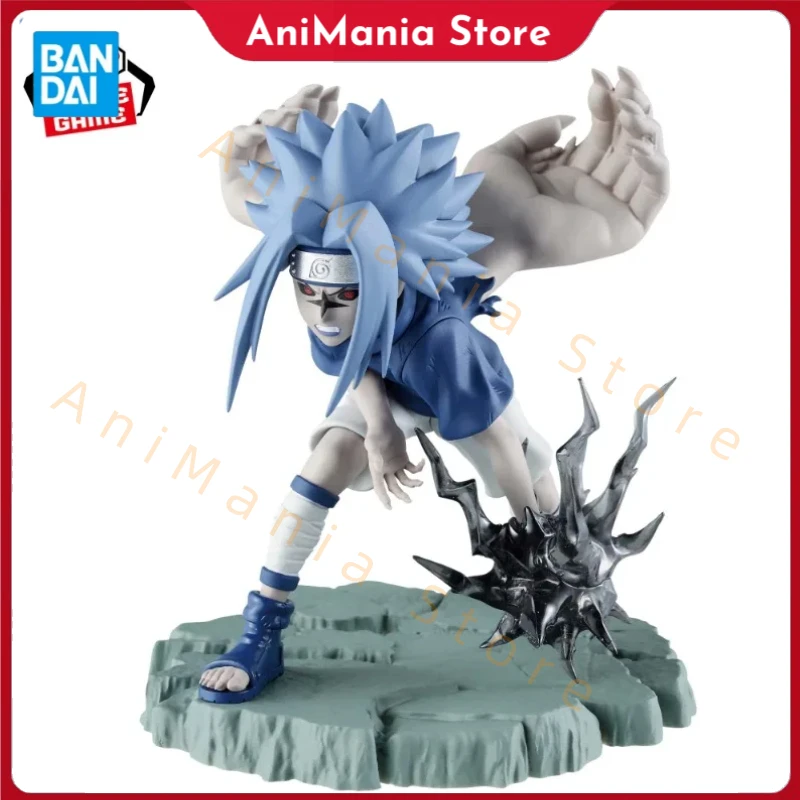 

in stock Original BANDAI Banpresto NARUTO Memorable Saga Uchiha Sasuke PVC 10cm Action Anime Figures Model collect Toys Gifts