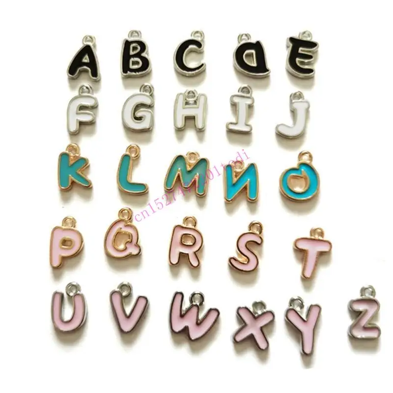 

Pendant Letter A-Z Letter Pendant is Used for Jewelry Making and Diy Handicrafts M76B