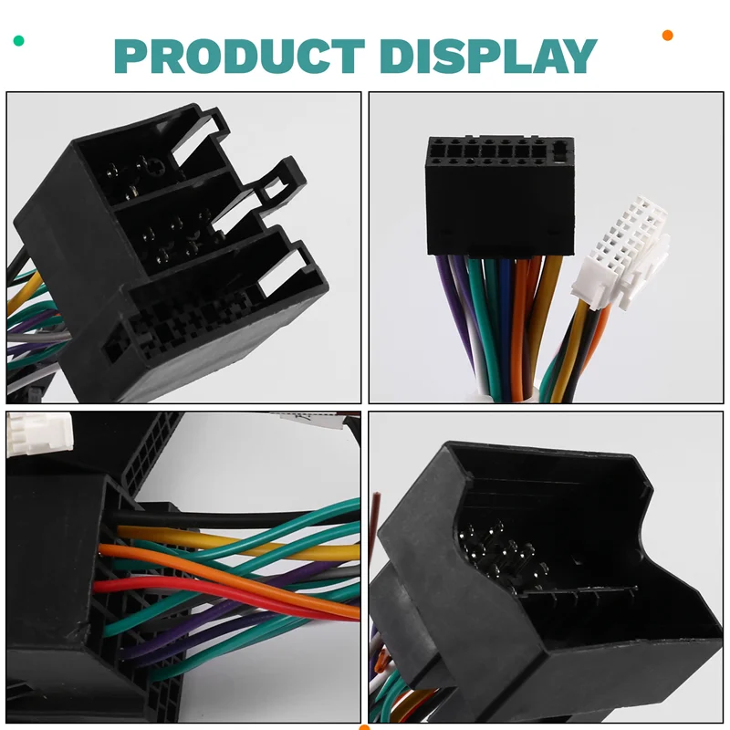 AS57-2 Din Android Car Radio Canbus Decoder Wiring Harness Adapter dla Seat Leon/Ibiza Arona/Ateca Altea/Toledo 2004-2020