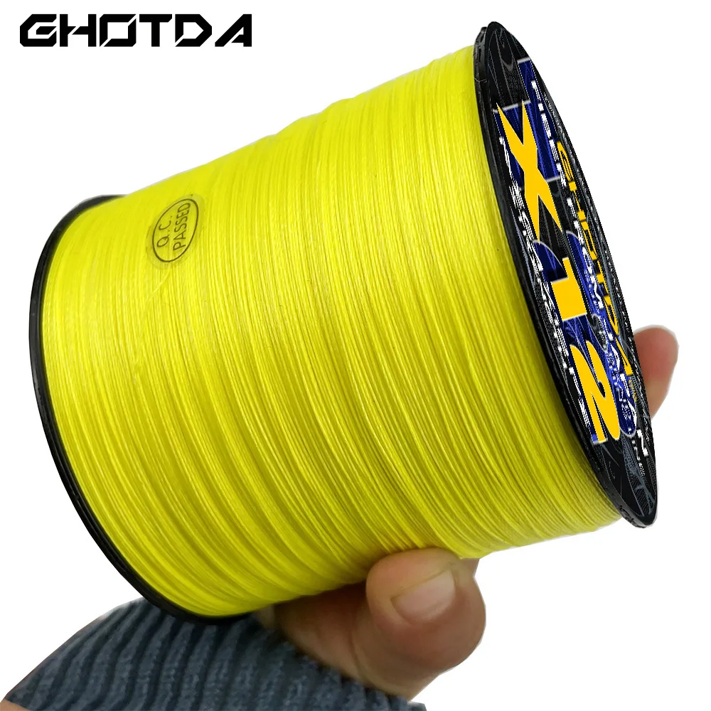 GHOTDA 12 Braided Fishing Line Length:500m/300m/100m Diameter:0.14mm-0.55mm,size:25-120lb Japan PE Braided Line Floating Line