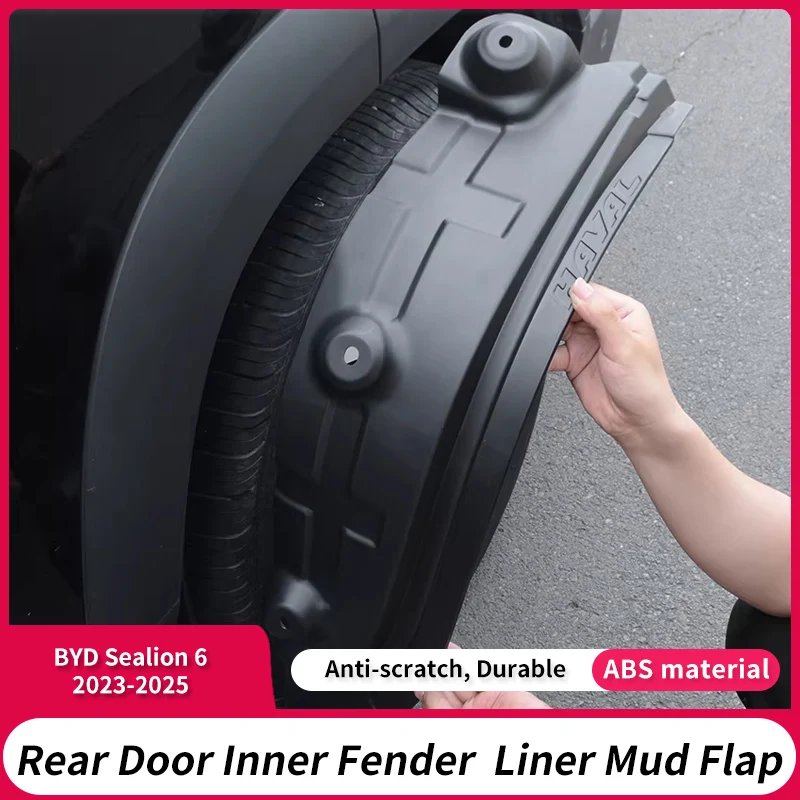 

Защитные накладки на колесные арки (брови) для Byd Song Plus Seal U Dmi Ev 2023-2025