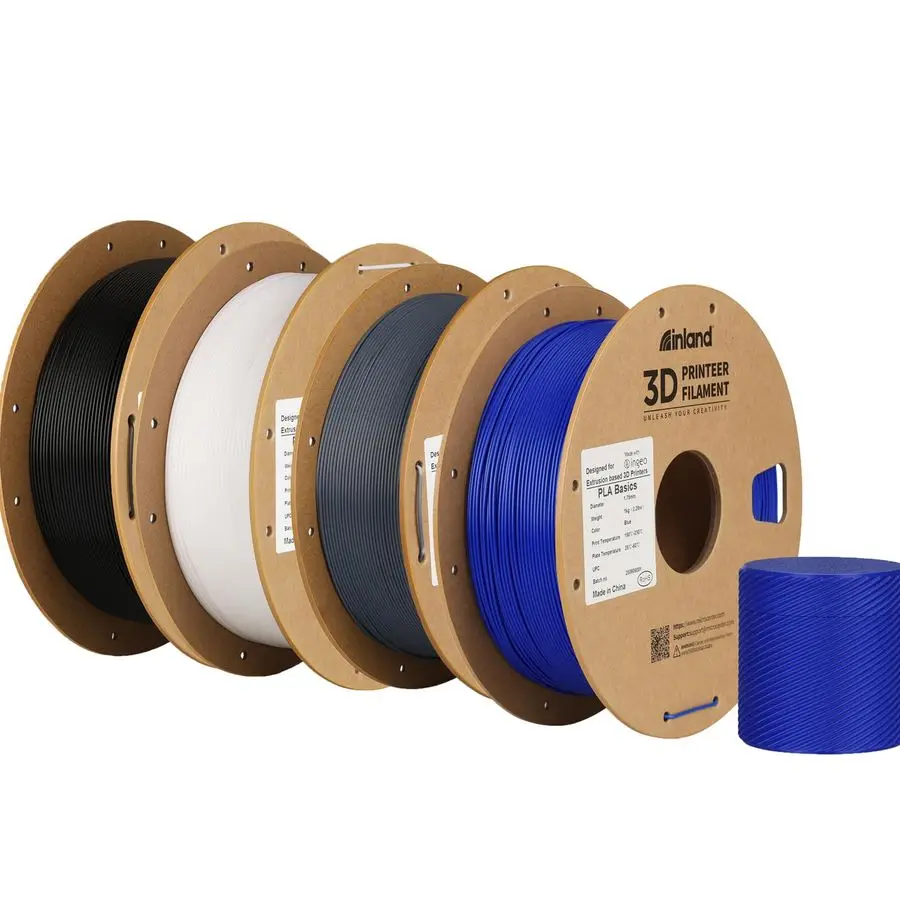 

Нить PLA Basics 1,75 мм, катушка 1 кг, объемная точность 0,02 мм, аккуратно обмотка, подходит для большинства 3D-принтеров FDM, черный, белый, серый, B