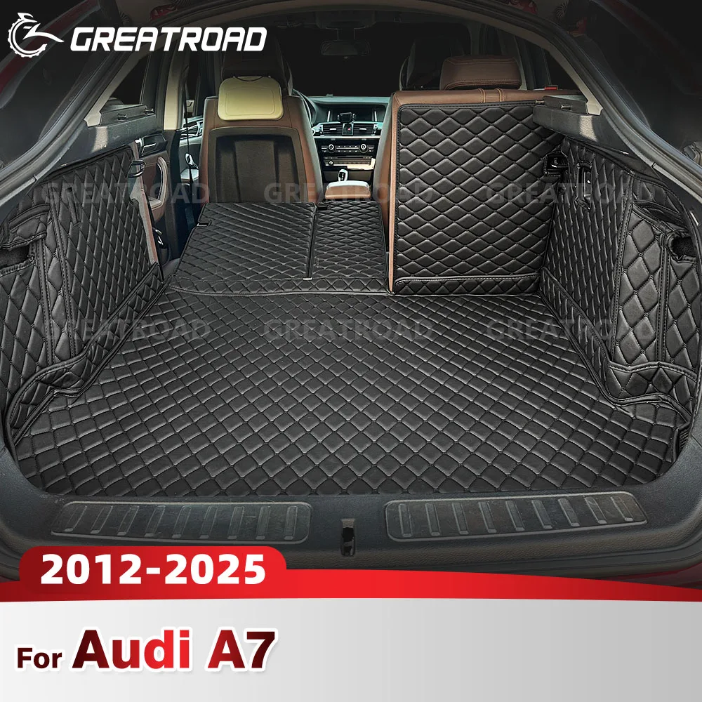 

GREATROAD для Audi A7 2012-2025 авто полное покрытие коврик в багажник автомобильный антигрязный коврик защитный коврик грузовой вкладыш аксессуары для интерьера