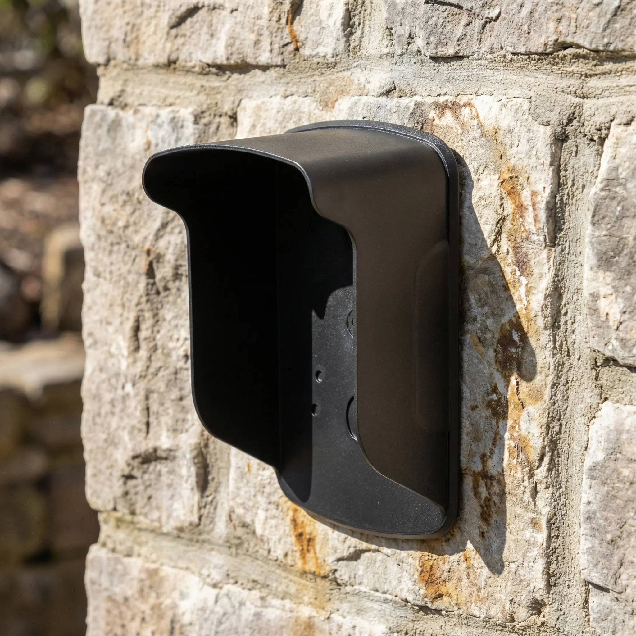 Plastic Waterproof Doorbell Cover Protector for Outdoor Attendance Fingerprint Access Control Machine Doorbell Cover