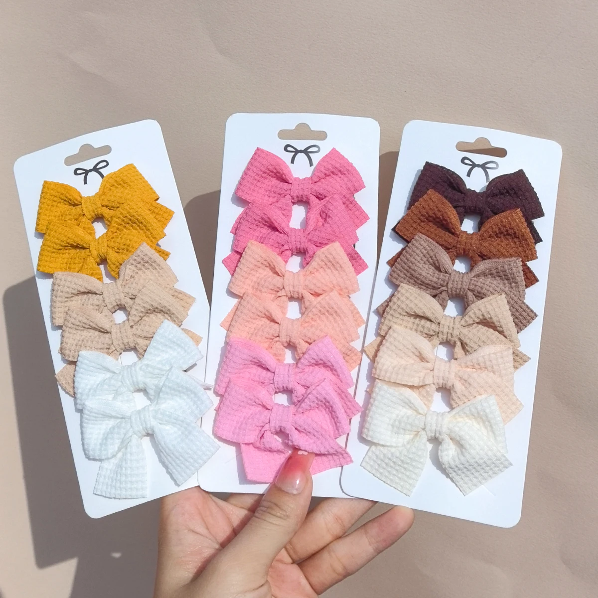 

6Pcs Hair Bows Set Girls Princess Colorful Hairpins Nylon Safe Hair Clips Barrettes Infants Toddlers Kids Baby Hair Accessories