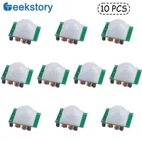 5/10pcs HC-SR501 PIR Infrared Sensor Adjust IR Pyroelectric Infrared PIR Motion Sensor Detector Module for Arduino Raspberry Pi