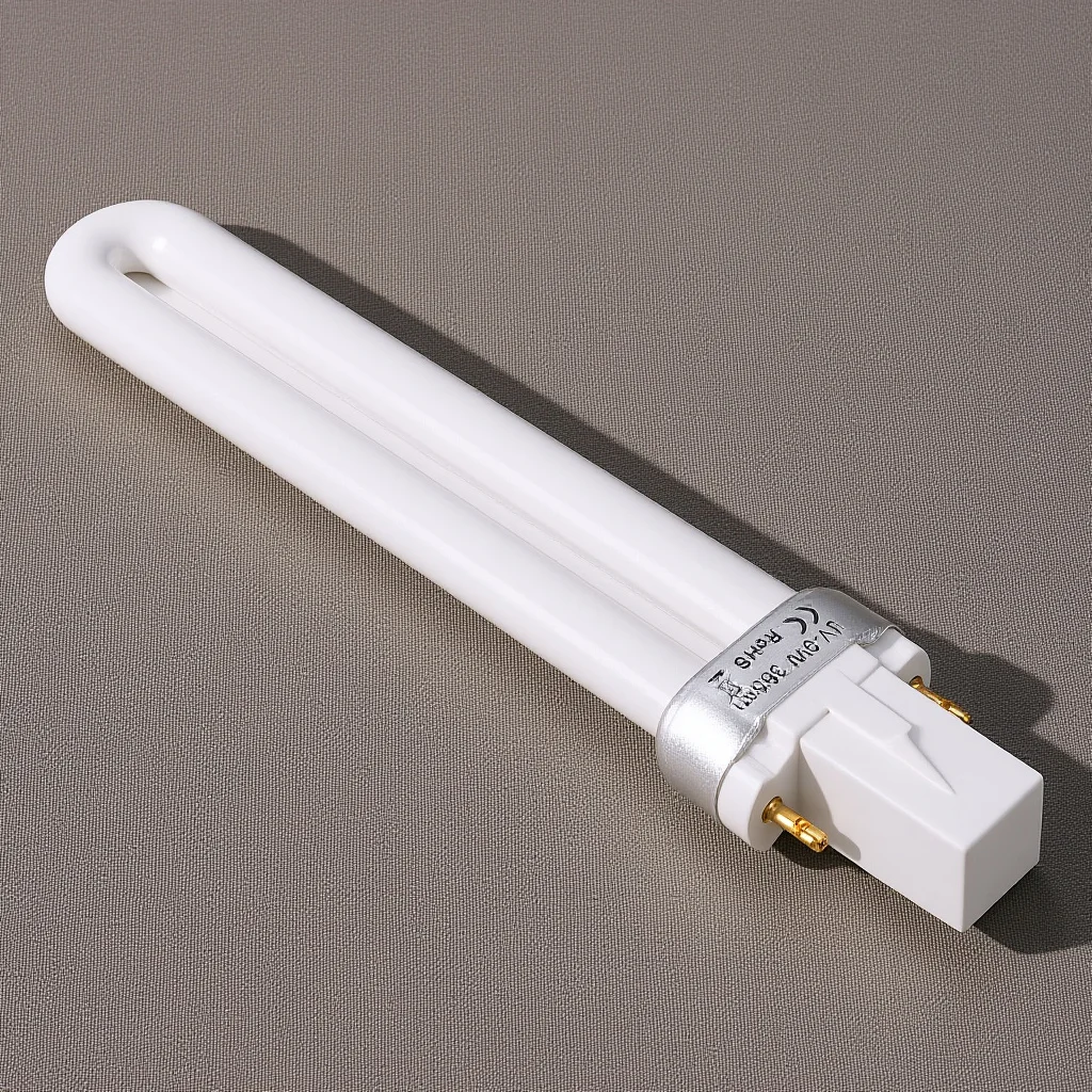 9 واط الأشعة فوق البنفسجية أنبوب ليد لمبة لاستبدال مصباح علاج الأظافر التجفيف السريع هلام البولندية لا وصمة عار المهنية أداة مانيكير المنزل