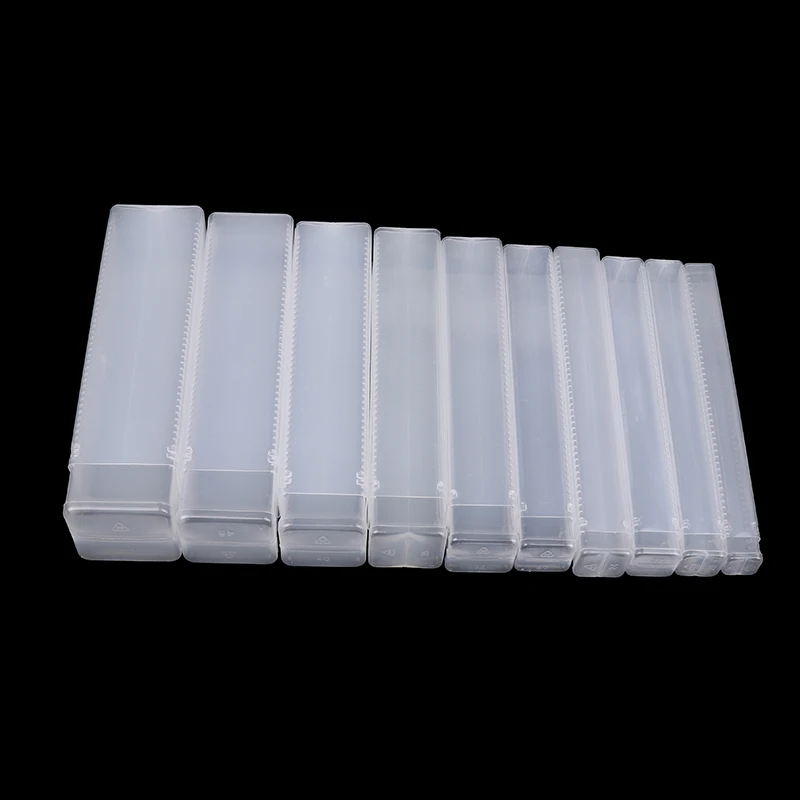 5Pcs Drill Bit Milling Cutter Storage Box Square Telescopic Packaging Case For Cutting Tools