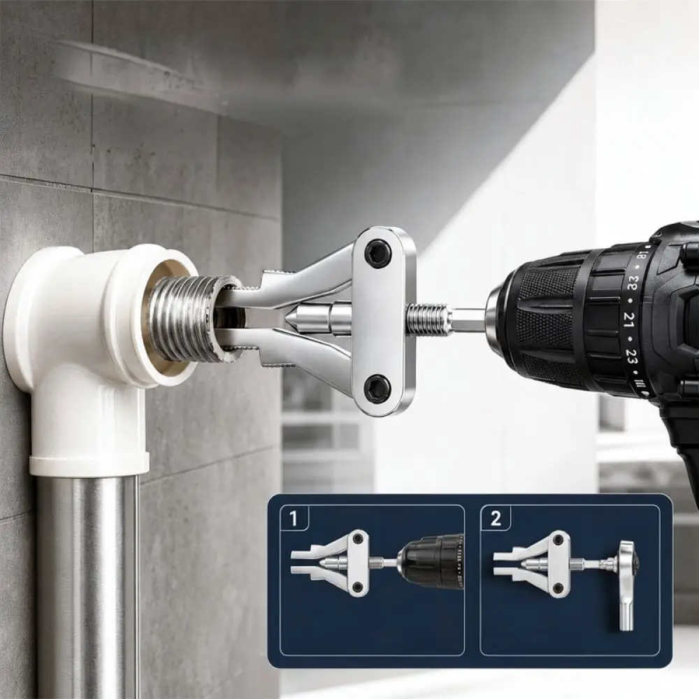 Plumbing Repair Broken Pipe Extractor For Mingye Faucet Valve Screw Removal Kit Efficient Hand Tool For Electric Power Drill
