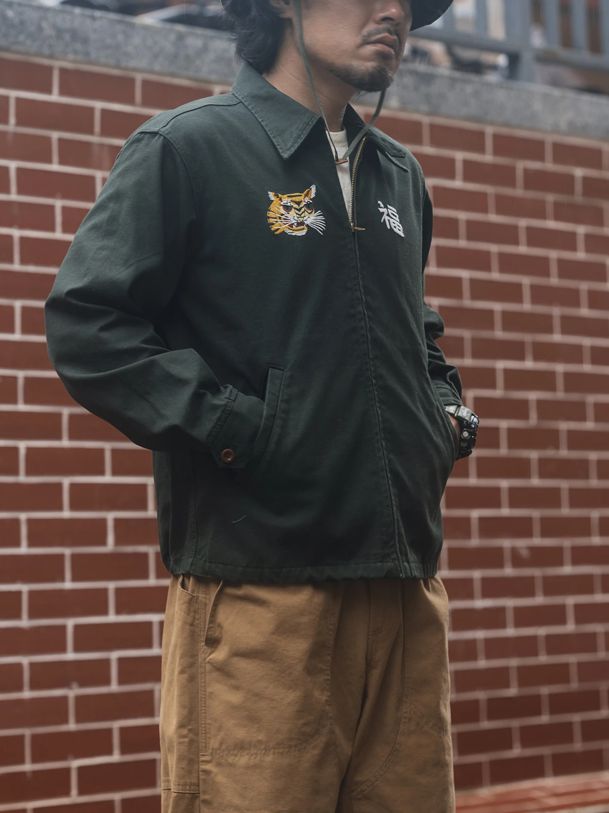 

Новинка 2023, пальто с горизонтальным воротником Yokohama, длинная куртка-подставка с воротником «Война во Вьетнаме», подходит для осеннего...