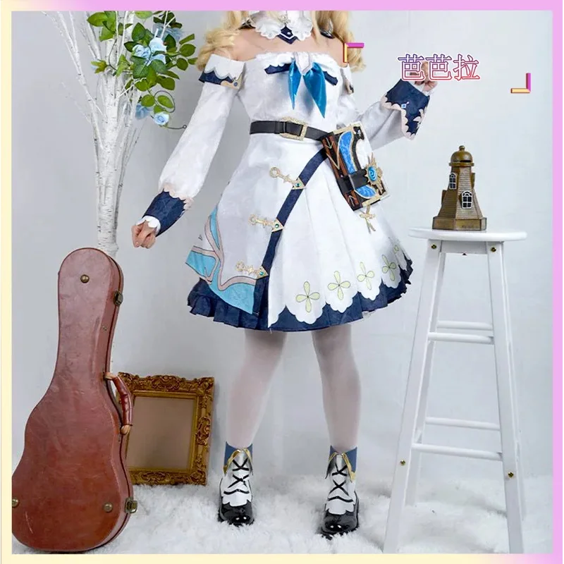 

2025 yiyi Barbara Cosplay Genshin Impact Costume Adult Carnival Uniform Anime Halloween Party Costumes Masquerade Women Game
