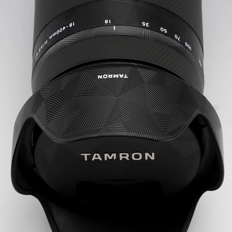 Per Tamron 18-400mm F3.5-6.3 Di II VC HLD per Canon EF Mount Obiettivo Adesivo Protettivo Pelle Decal Pellicola Della Protezione Cappotto 18-400 B028