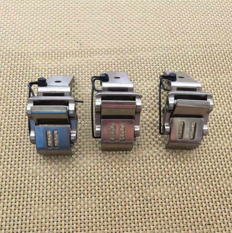 Double needle machine front and rear interactive presser foot kt112p cross stitch