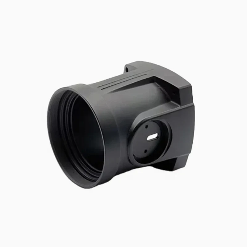 

High Precision CNC Machining Services Lens Housing with Mounting Holes