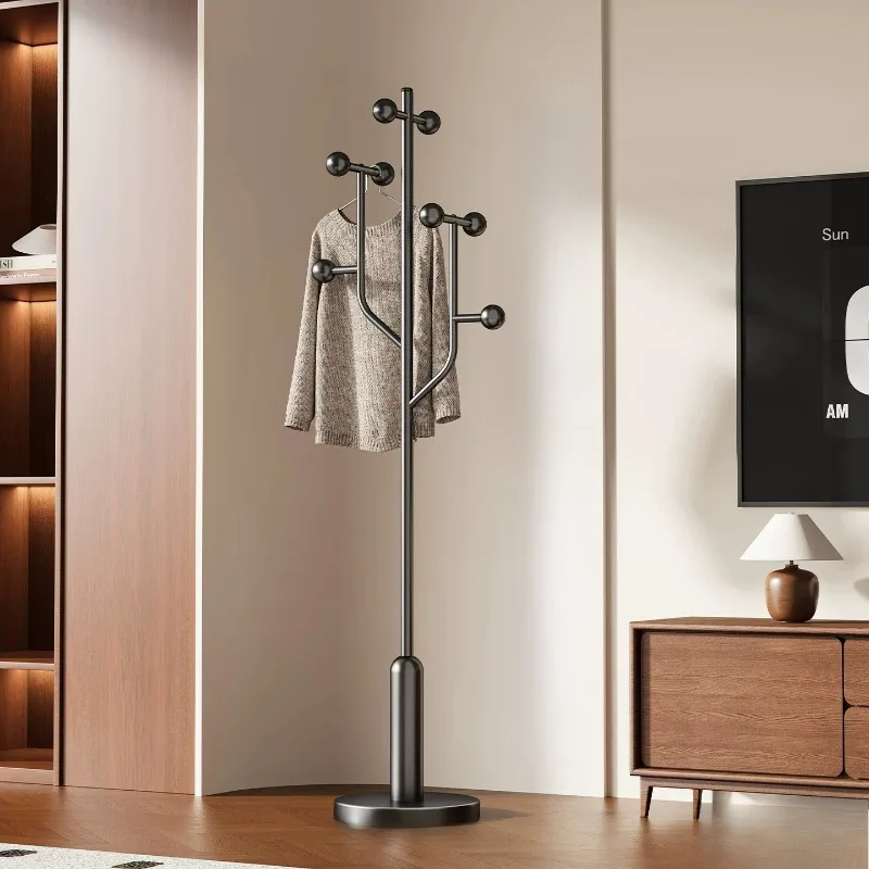 Tree Garment Clothes Stand Metal Cool Black Cheap Modern Coat Rack Hat Jacket Muebles Baratos En Ofertas Furniture Living Room