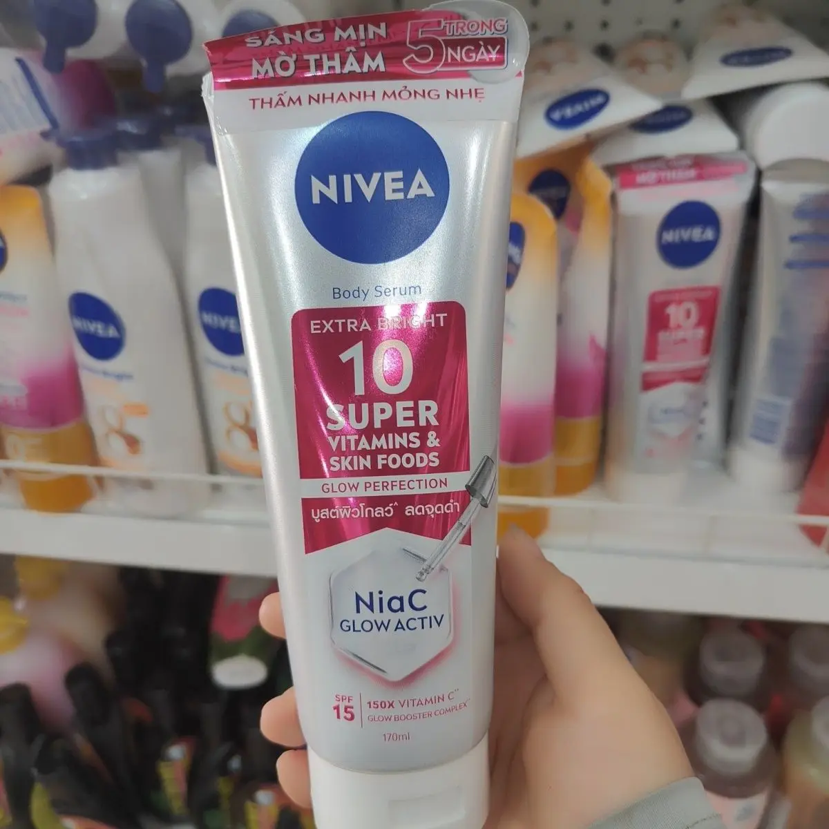 Vitamin C Glow Body Lotion 170ml – Even Tone & Smoothing Hydrating Cream