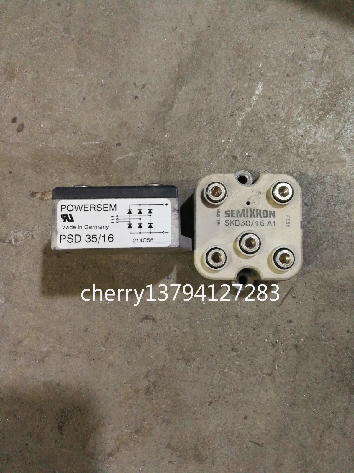 (1pcs)   SKD30/16 A1      PSD35/16   used  the test pass  Electronic Components & Supplies