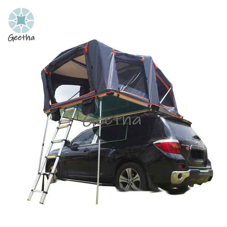 

Алюминиевая палатка на крыше с твердым корпусом для кемпинга на 4-5 человек, тент на крыше