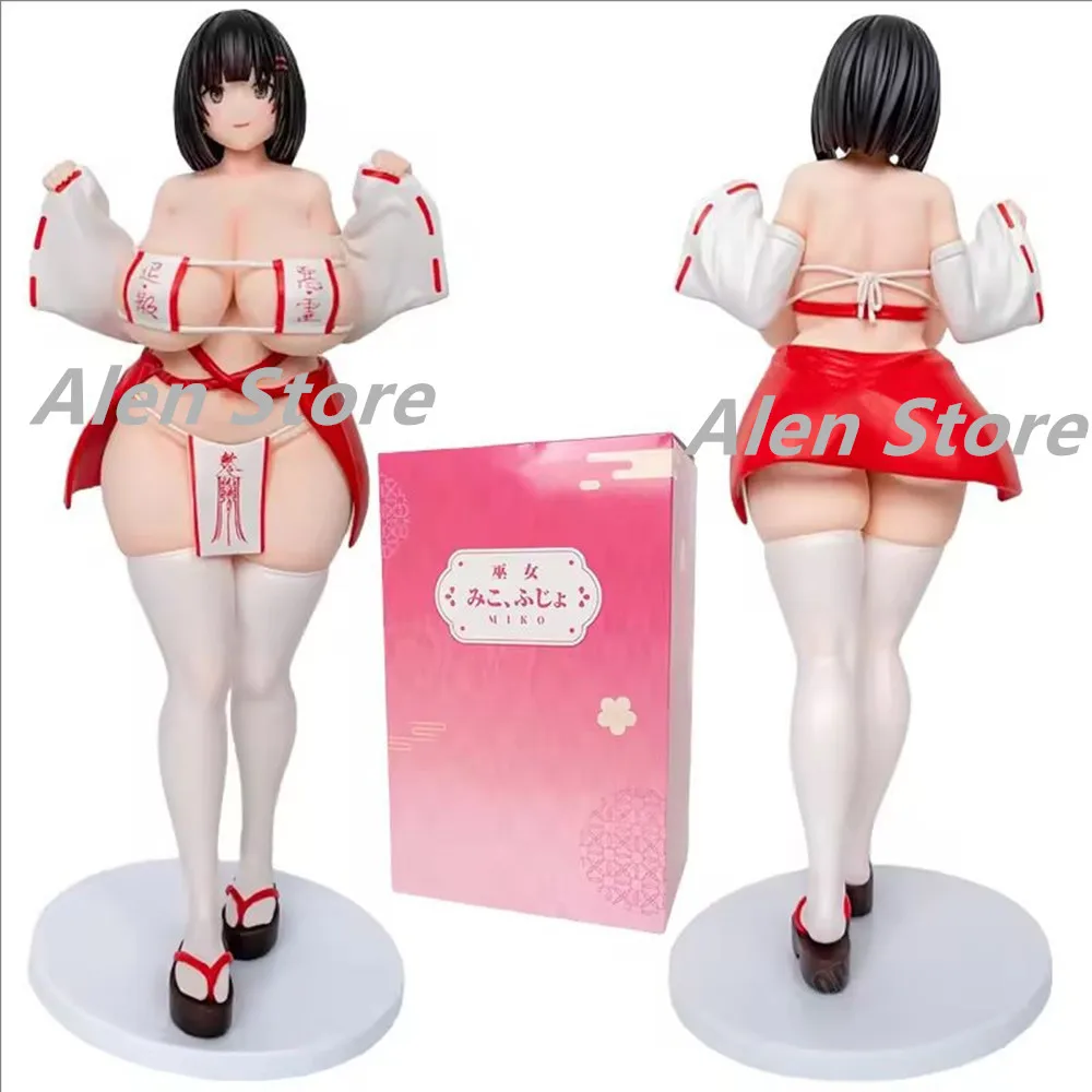 

27 см Fat Witch Nun Shrine Maiden of Paradise Girl Жесткая фигурка ПВХ Аниме Экшн-игрушка Игровая статуя Коллекция для взрослых Модель Кукла в подарок