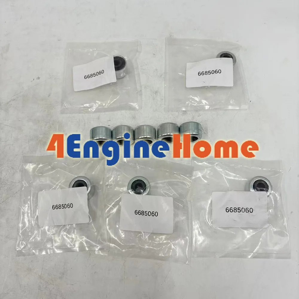 10 Pcs Torsion Bushing 6685060 for Bobcat 553 653 751 773 863 873 S100 S130 S150