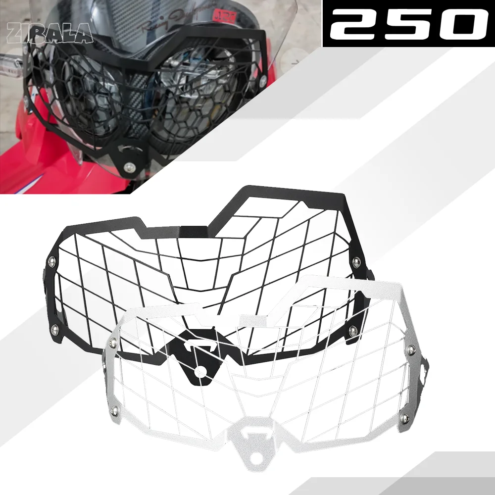 

For Honda CRF 250L CRF250L CRF 250 L Rally CRF 300L 300 L Rally Moto Parts Headlight Protector Cover Grill 2017 2018 2019-2023