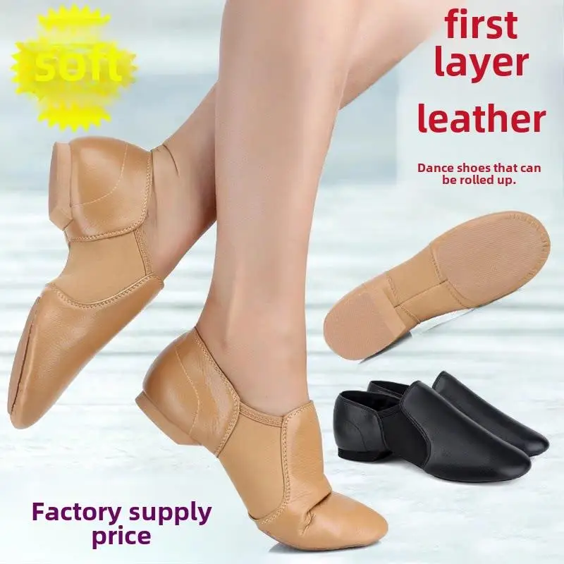 women's-indoor-dance-oes-soft-bot-leather-surface-yoga-oes-belly-dance-jazz-dance-oes-comfortable-fitn-oes