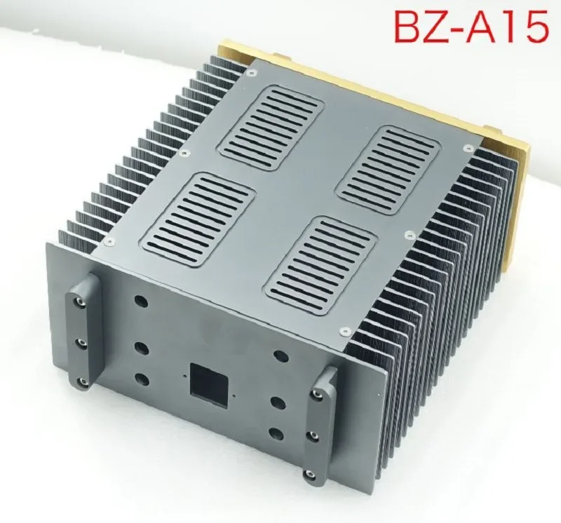 BRZHIFI BZ-A15 double radiator aluminum case for power amplifier