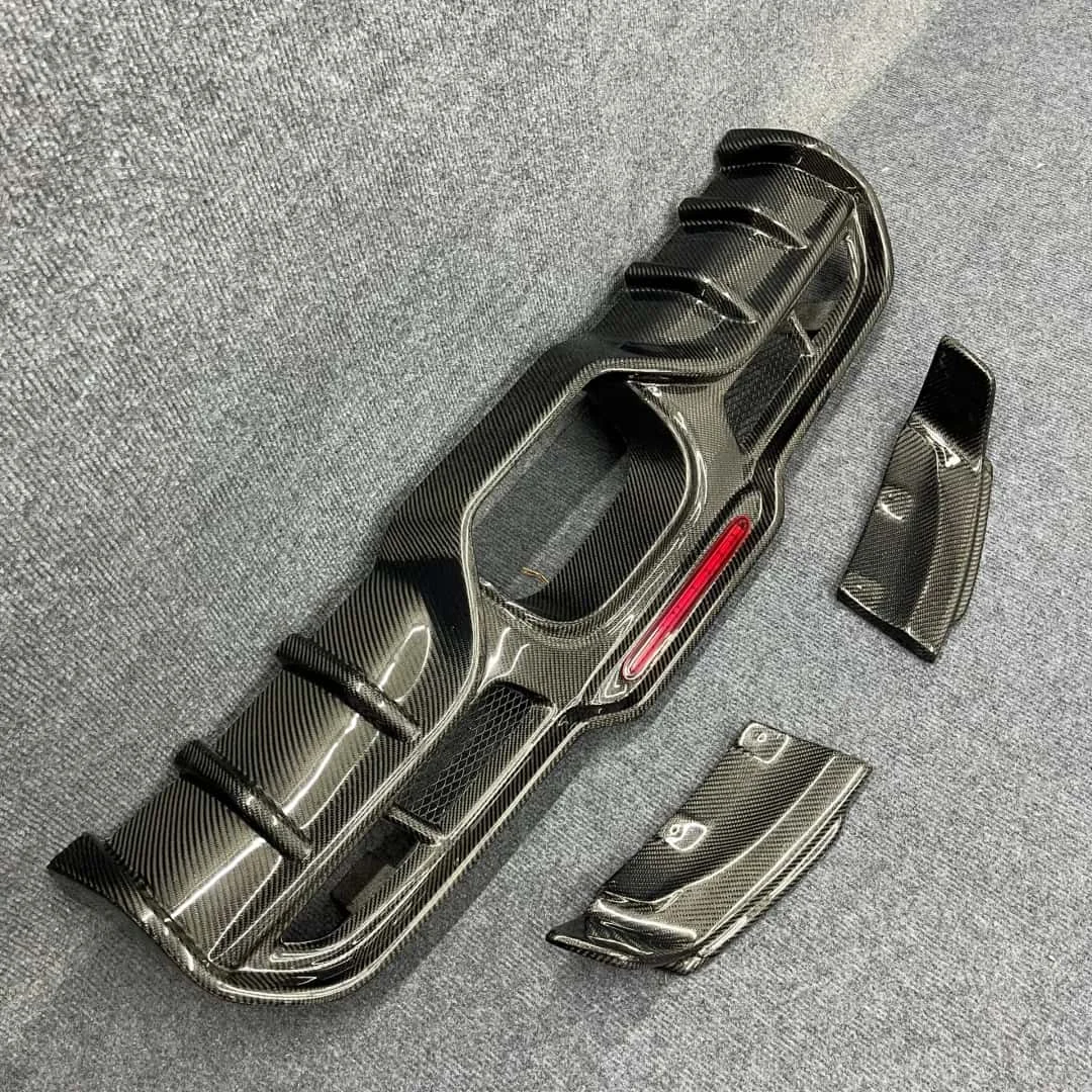 High Quality Customized Carbon Fiber Rear Bumper Lip for  MINI R56 2006-2013 Sporty Style Condition New