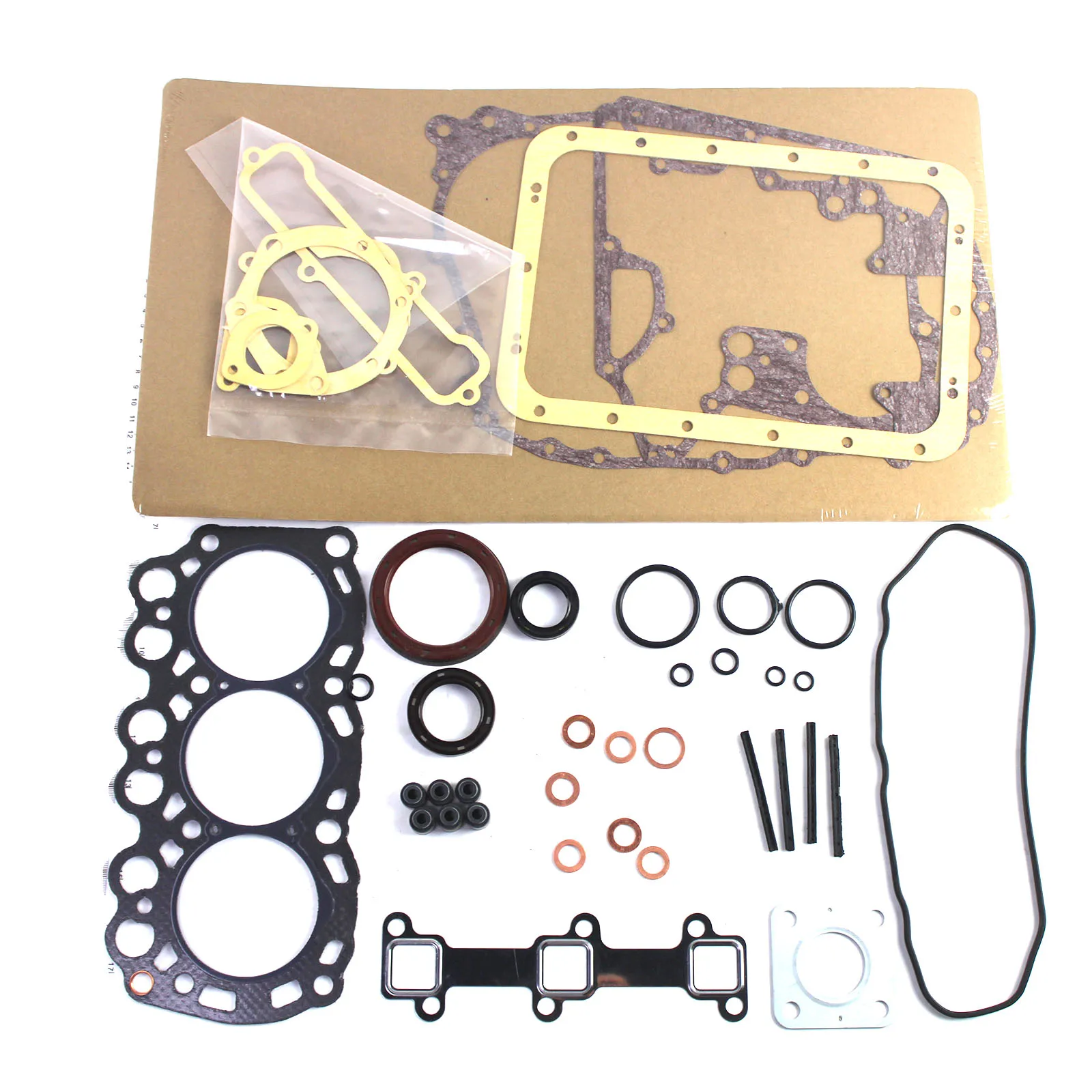 

L3E Engine Full Overhaul Cylinder Gasket Set for Mitsubishi Tractor Loader Generator 301L01-01102 MD008883 MD115-472 AG-MD115472