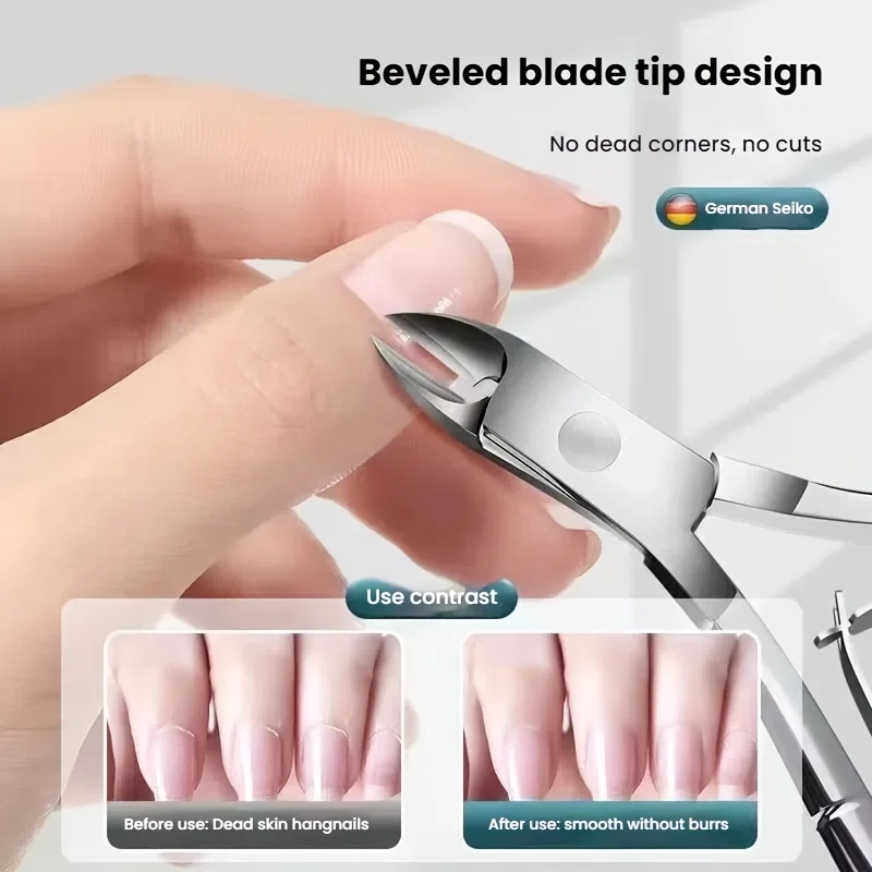 3 قطعة الفولاذ المقاوم للصدأ مسمار أداة مجموعة مقص الجلد الميت تقشير البشرة الكالس التشذيب مسمار المقص الصلب مخروط ملف الأظافر مجموعة #3