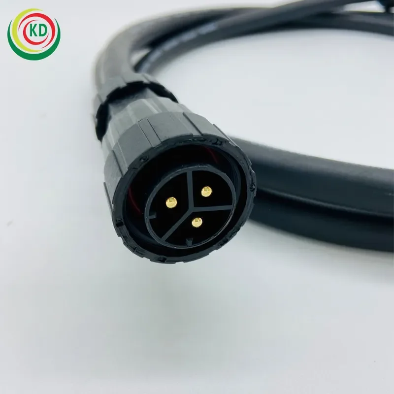 Photovoltaic Micro Inverter 2m AC Cable Dedicated Power Wire Electric Battery Flame Retardant for Solar System Home Energy