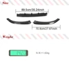 Carbon Faser Auto Frontschürze Lip Spoiler Schürze Splitter für Audi S5 B8.5 2012-2016 FRP Schwarz Racing Kinn lip 3PCS 6