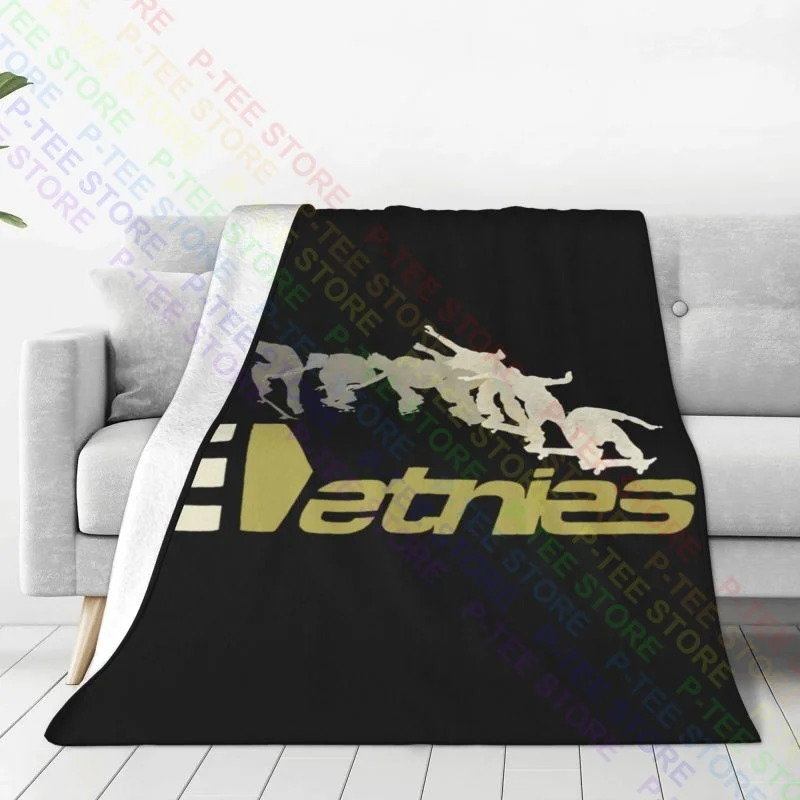 Etnies Skateboarding Skate Blanket Luxury Textile Super Soft Bedding Supply Sofa Decorative