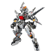 518pcs Mecha Robot Mini Building Blocks Children's DIY Toys Battle Robot Assembly Model Bricks