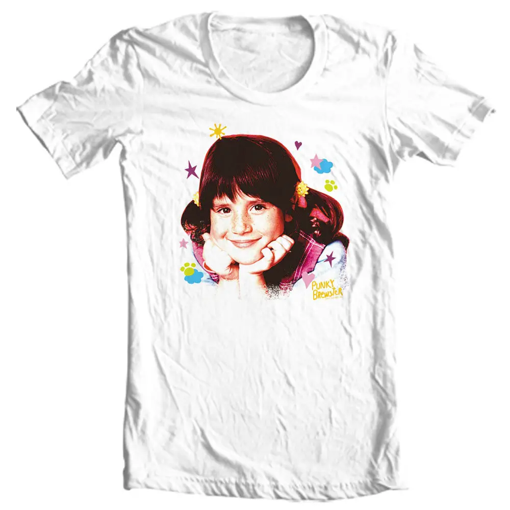 Punky Brewster T shirt nostalgic 80's TV adult regular fit graphic tee NBC387