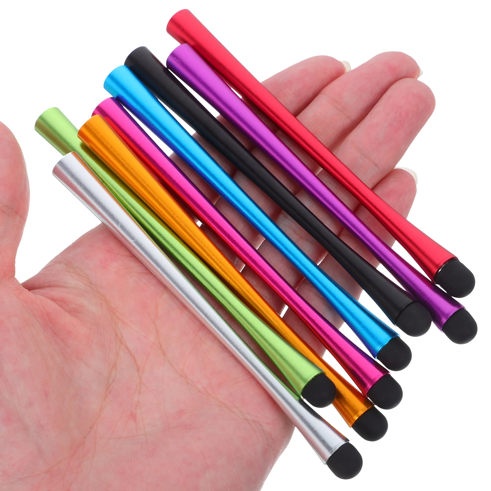 

8 pcs Nonslip Pens Fine Tip Capacitive Touch Screen Compatible H writing Tools Smartphone Stylus for Tablets Smartphones