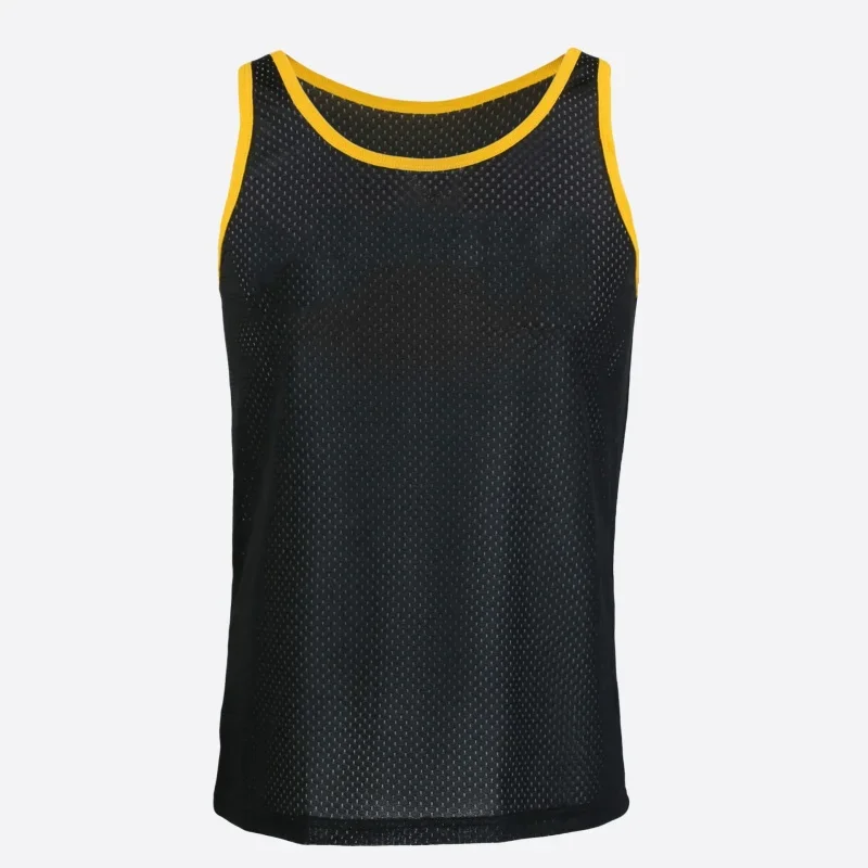 

2025 NEW Summer Men Casual Vest quick-drying Breathable Sport Tank top Basketball Loose Sleeveless tops loose mesh Fitness Vest