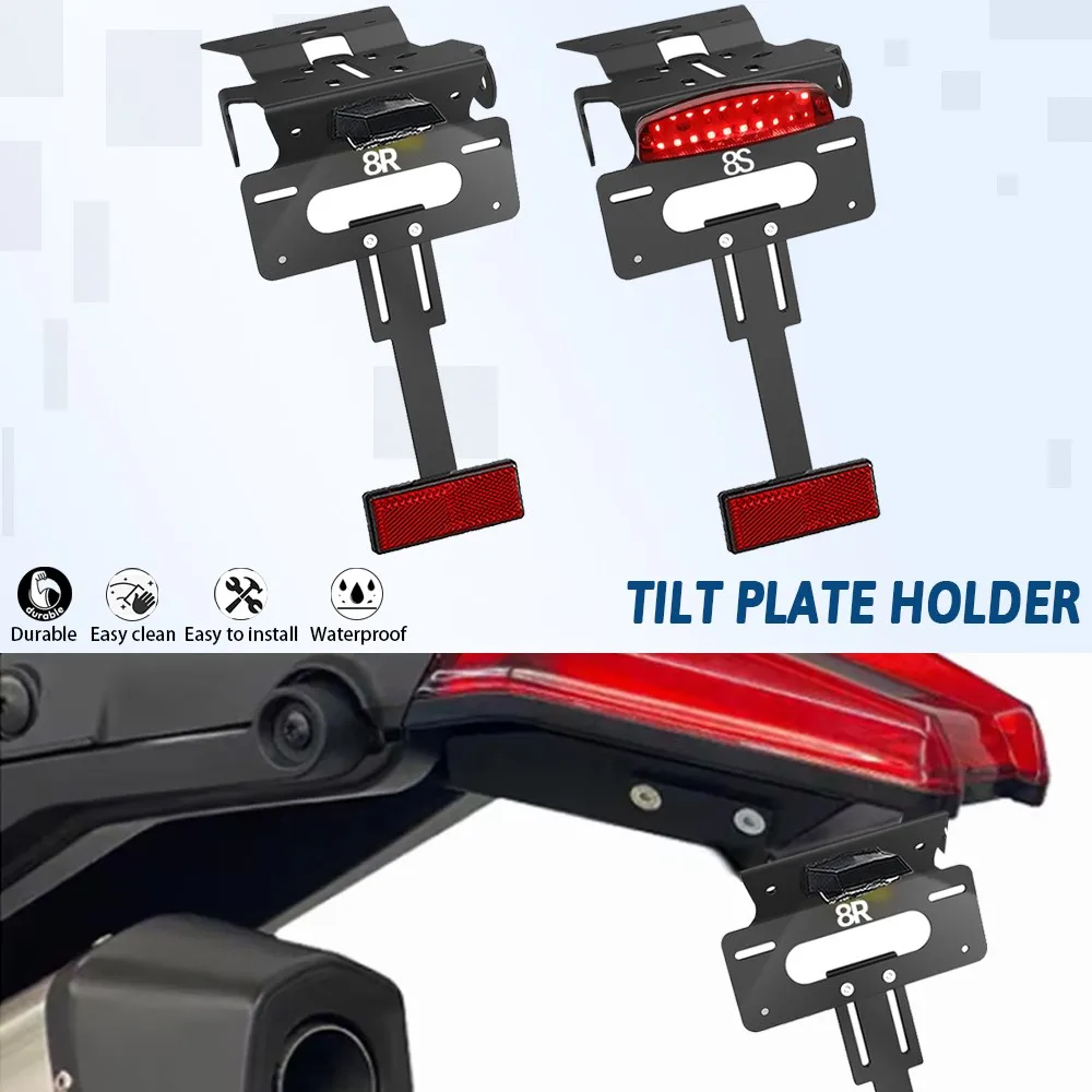 

GSX8S GSX8R 2025 2026 Motorcycle For Suzuki GSX-8S GSX-8R 2023 2024 Fender Eliminator Tail Bracket LED Flasher Brake Light