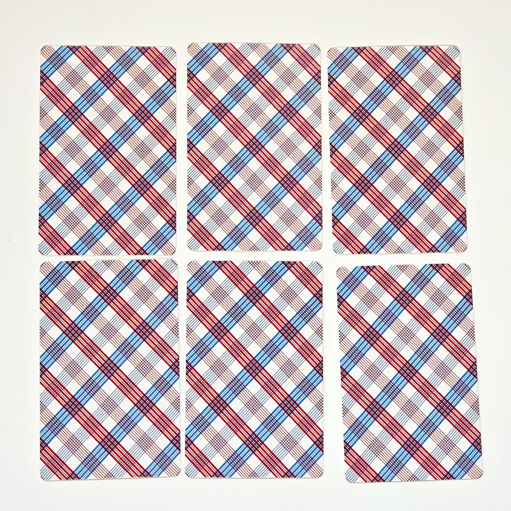 Mlle Lenormand Deck 9 x 6 cm, 36 Karten, esoterisches Wahrsagerei, gedruckt auf 350 g/m2 doppelt geprägtem Karton