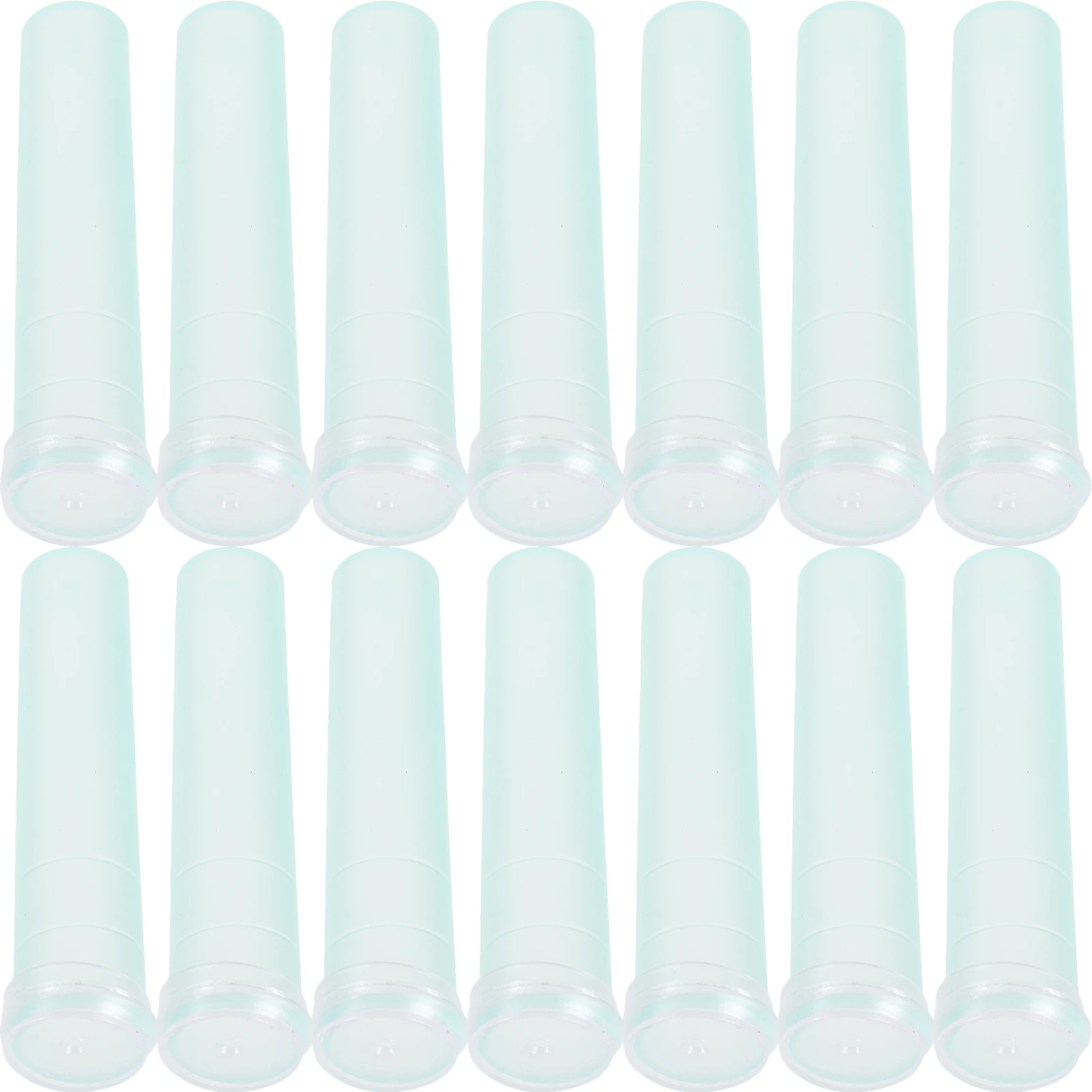 

20Pcs Fresh Flower Water Storage Tubes Essential Leak Proof Small Floral Holder Flower Shop Supplies 7.2x1.8cm Sky Blue