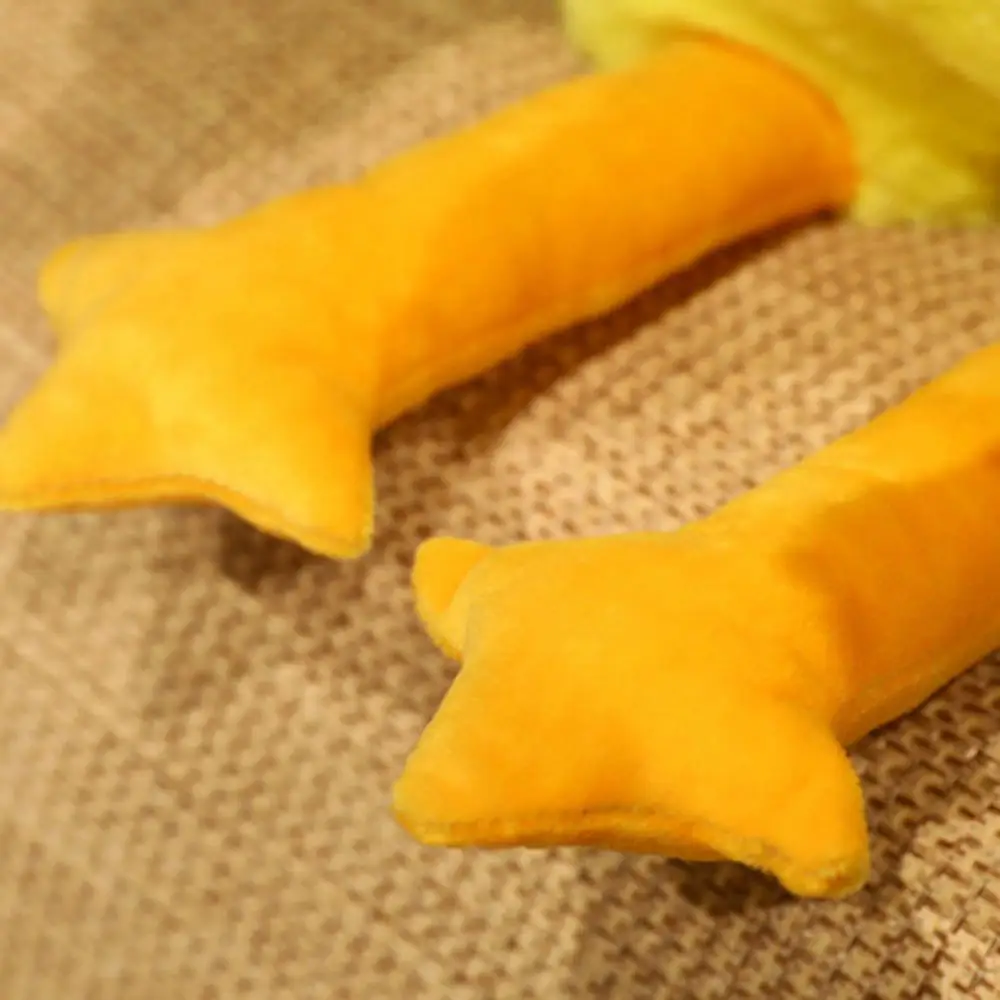 หมอนตุ๊กตาลูกเจี๊ยบนุ่มน่ารัก ของเล่นตุ๊กตาไก่สีขาวเหลือง ตุ๊กตาไก่ตัวผู้ ของตกแต่งบ้าน สำนักงาน ห้องนอน สำหรับเด็ก