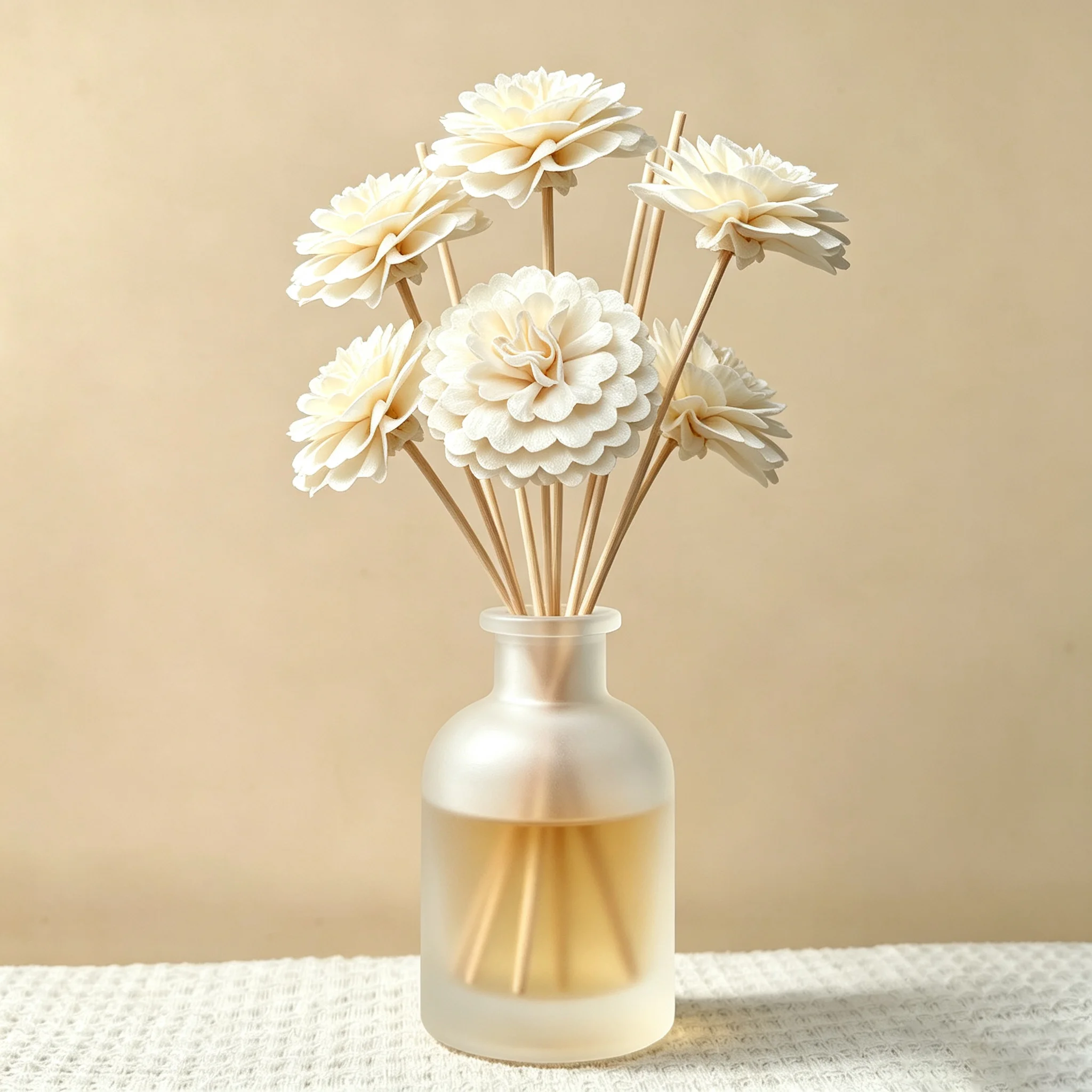 2Pcs Sola Flower Reed Diffuser Sticks Natural Dried Floral Aroma Volatile Stick Home Hotel SPA Fragrance Aromatherapy Decor