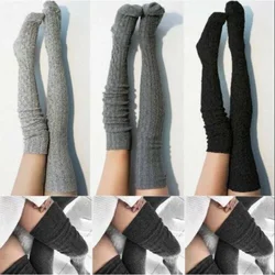 1 3 5 Pairs of Cozy Thermal Over the Knee Knit Socks for Women Warm and Stylish Winter Socks with Thickened Material