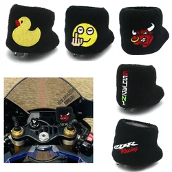 Motorcycle Racing Front Fluid Oil Brake Reservoir Cover Sock For Honda CBR 1000RR 600RR 600 F4S F4i 250R 900RR 929 954 CBR650R