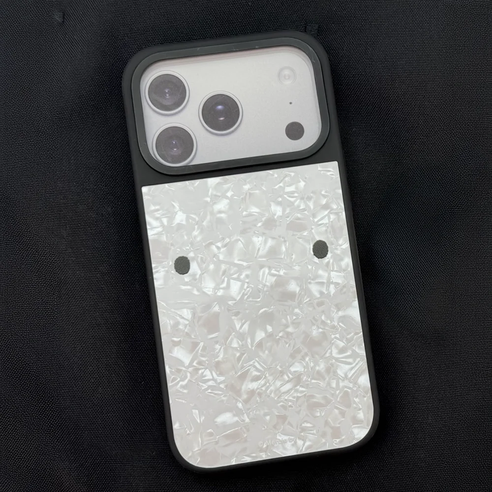 

Shell Texture Mirror Surface Magnetic Phone Case Cover for IPhone 13 14 15 16 17 Pro Max Case for IPhone 17 Air