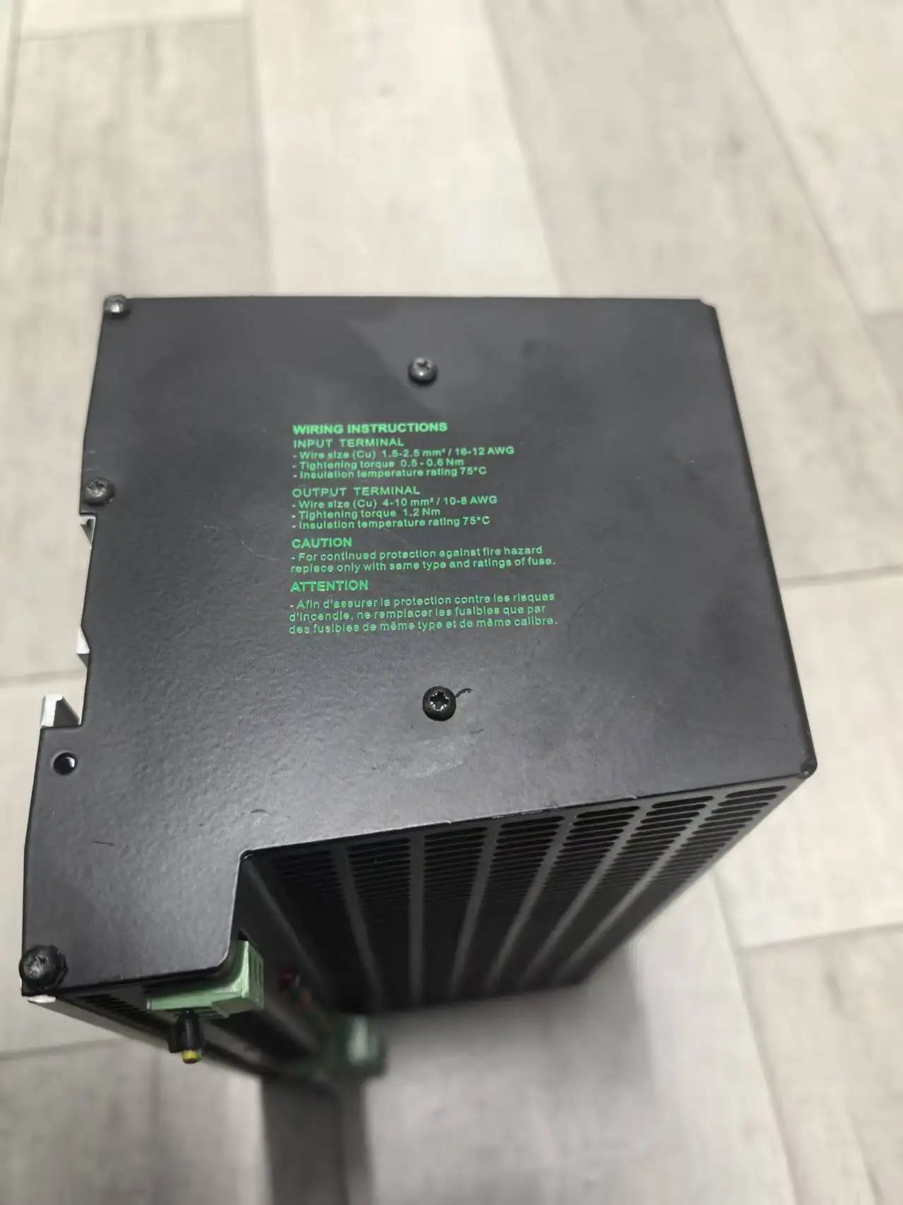 MURR Elektronik وضع التبديل مزود الطاقة MPS20-230/24 مرحلة واحدة ART.NO.85057