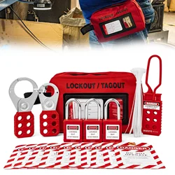 Personal Maintenance Electrical Lockout Tagout kit 27 Pack Lock Out Tag Out to Prevent Accidental Operation