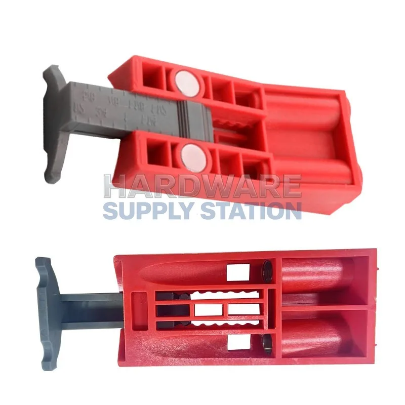 

Multi functional woodworking locator, single-sided and double-sided punch, oblique hole drilling, precise positioning tool