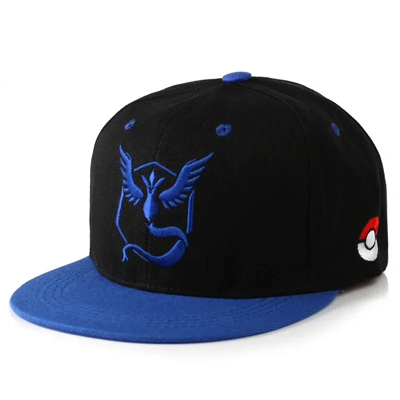 Pokemon Zapdos Articuno Men Women Baseball Caps Adjustable Casual Embroidered Anime Cotton Sun Hat Unisex Solid Color Visor Hats