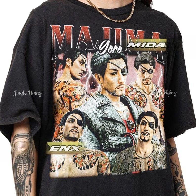 Limited Goro Majima Vintage Shirt Gift For Women And Man Unisex T-Shirt